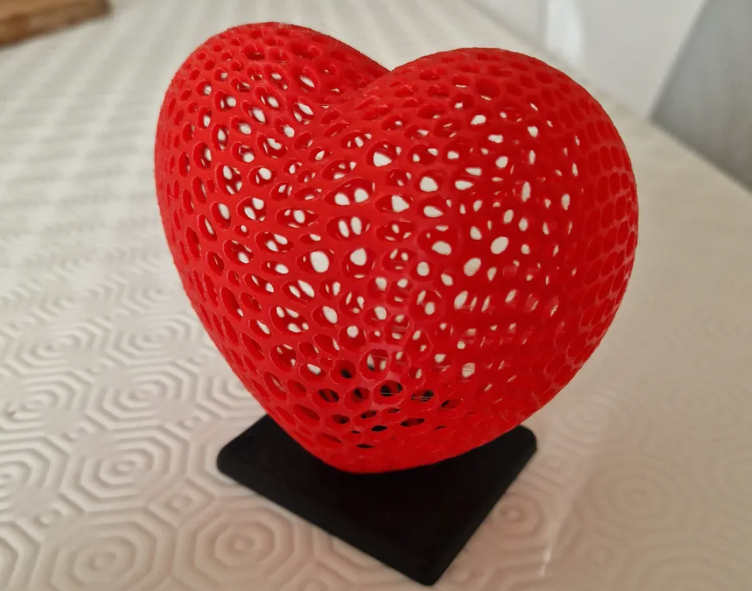 Decoración Voronoi - Corazón-2