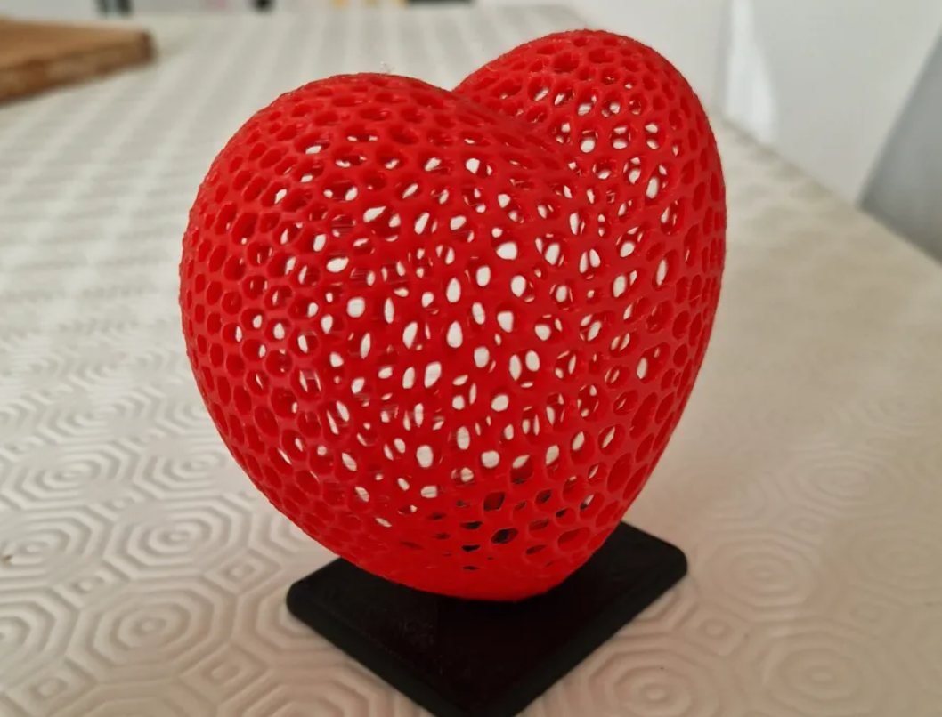 Decoración Voronoi - Corazón-3
