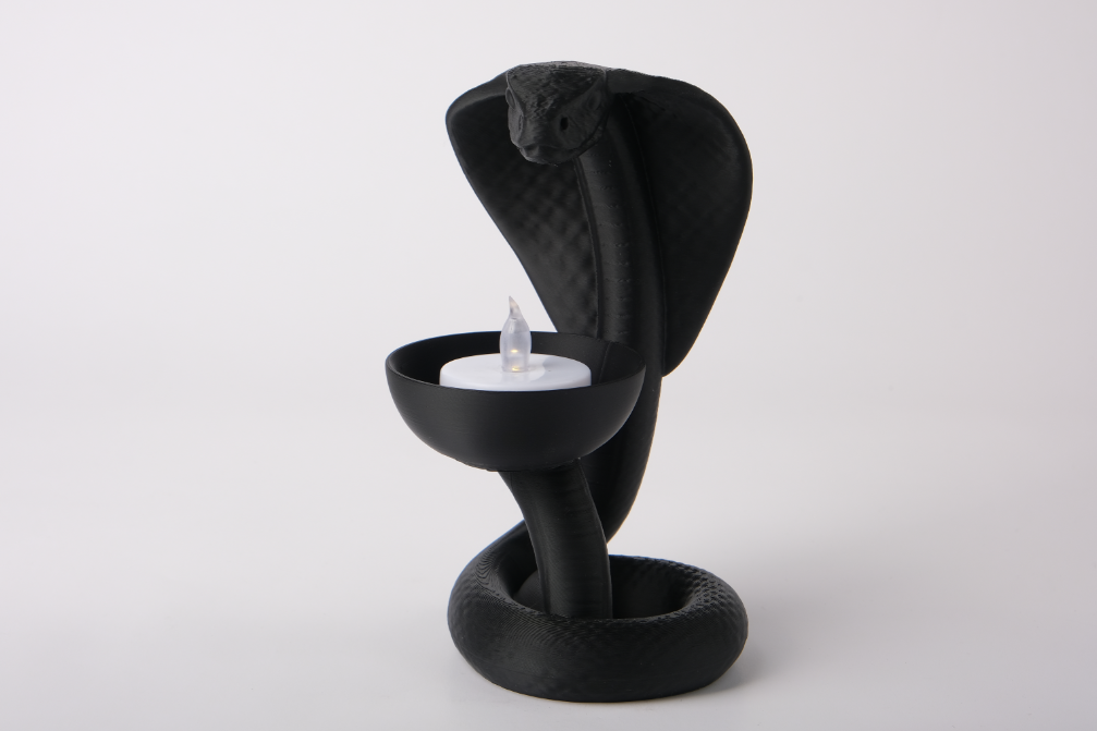 Portavelas LED- Cobra Negra-2