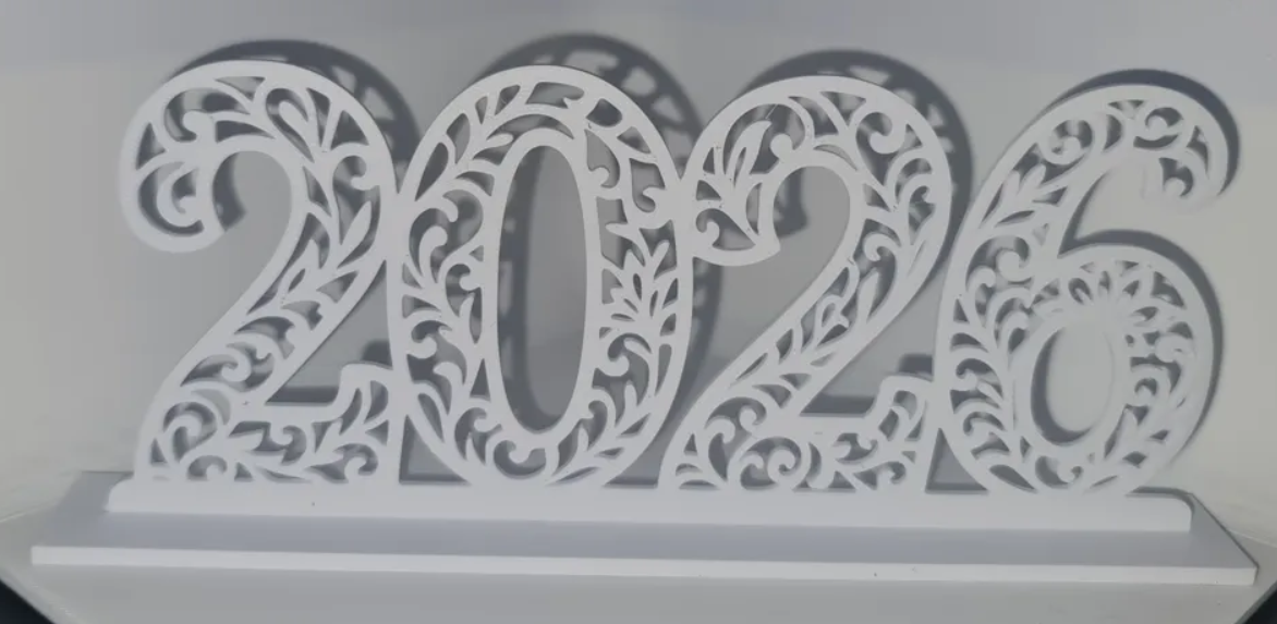 Decoración - Letrero Año nuevo 2026-2