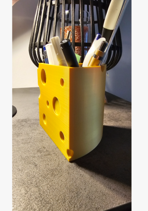 Portalápices de Queso-2
