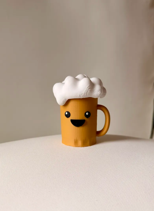  Figura clicker - Jarra de cerveza kawaii-2