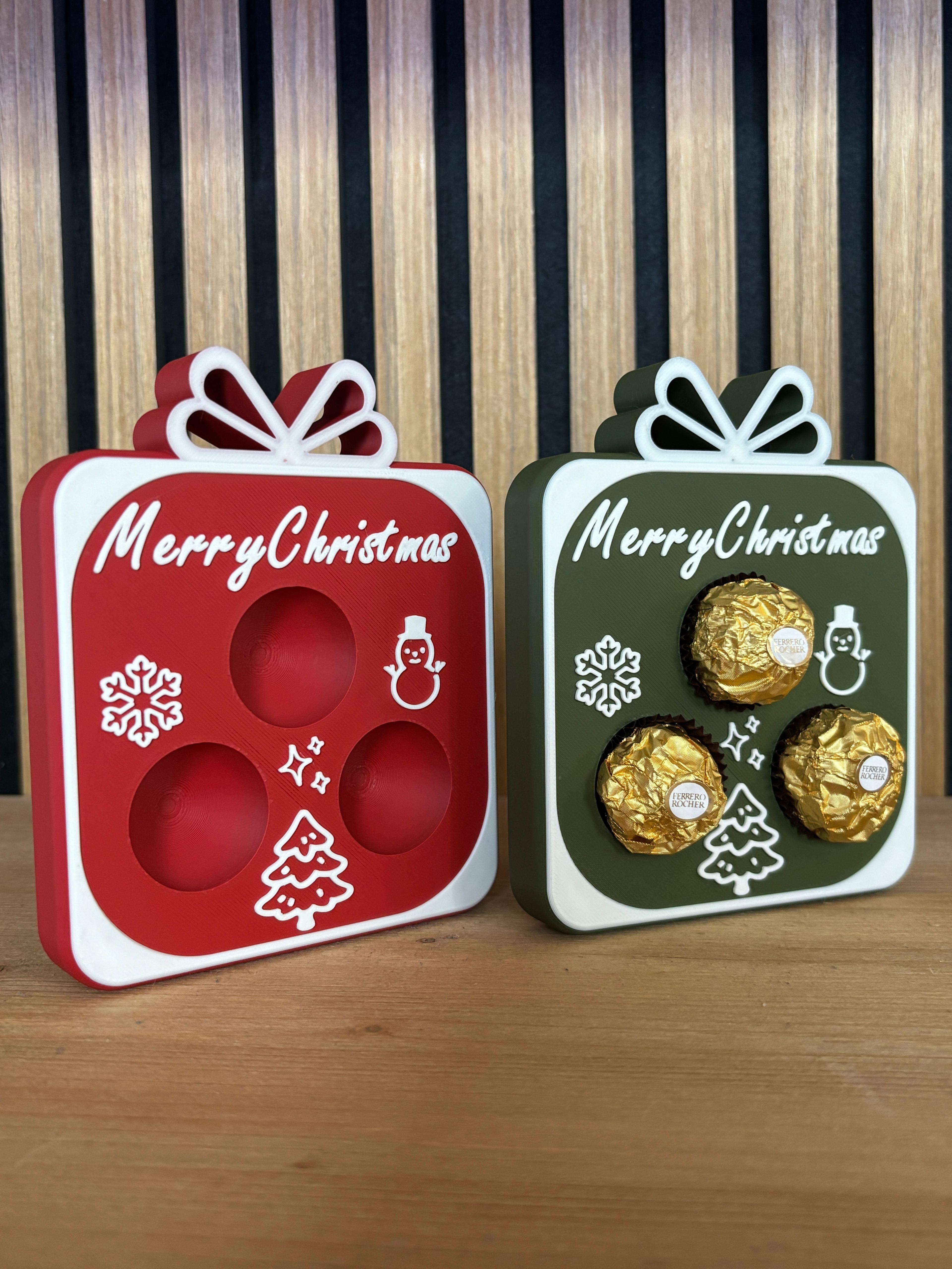 Caja de Regalo - Navida Chocolate (No incluye el chocolate)-3