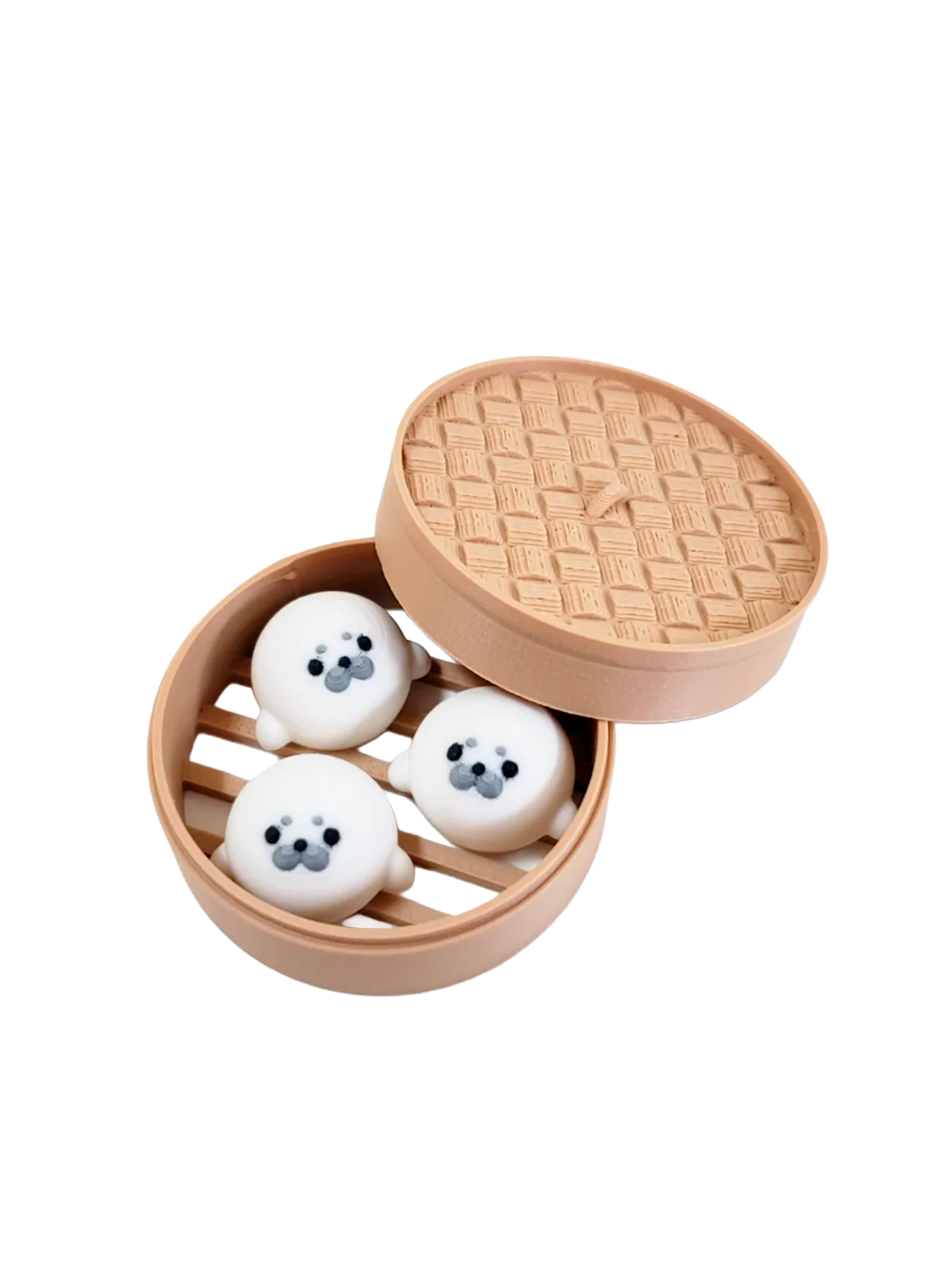 Llavero de panecillos de foca-0