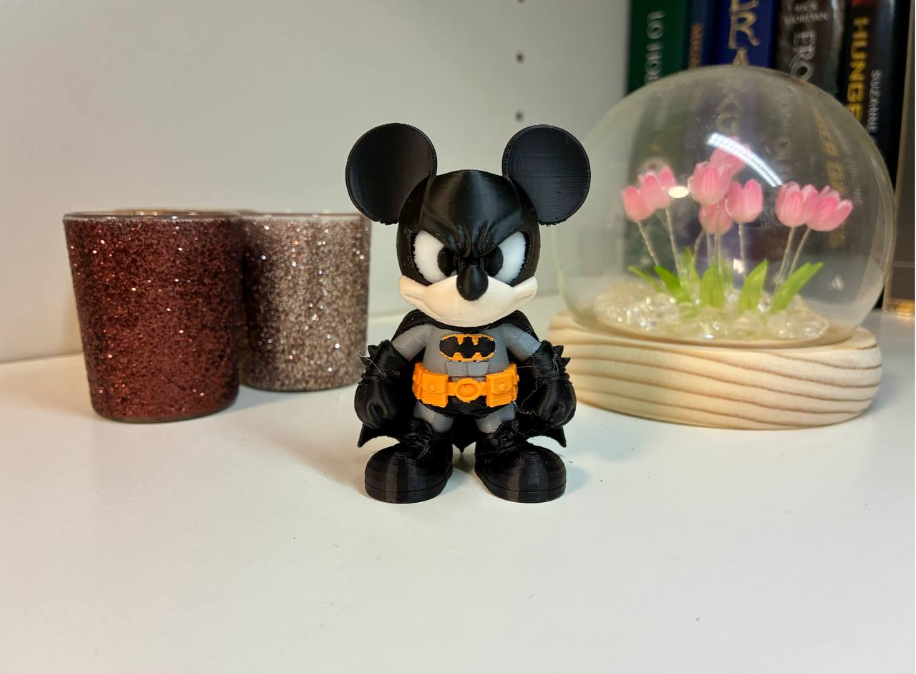 Figura Decorativa- Mickey Mouse Batman-3