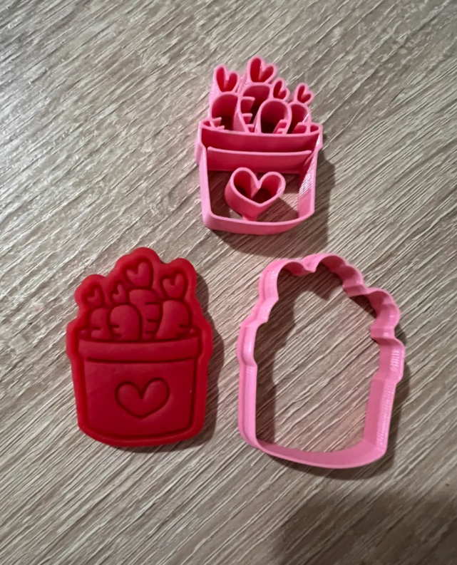 Cortador de galletas de Pascua - Zanahorias-2