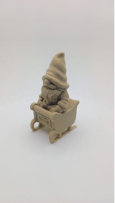 Adorno Navideño- Duende en Trineo-3