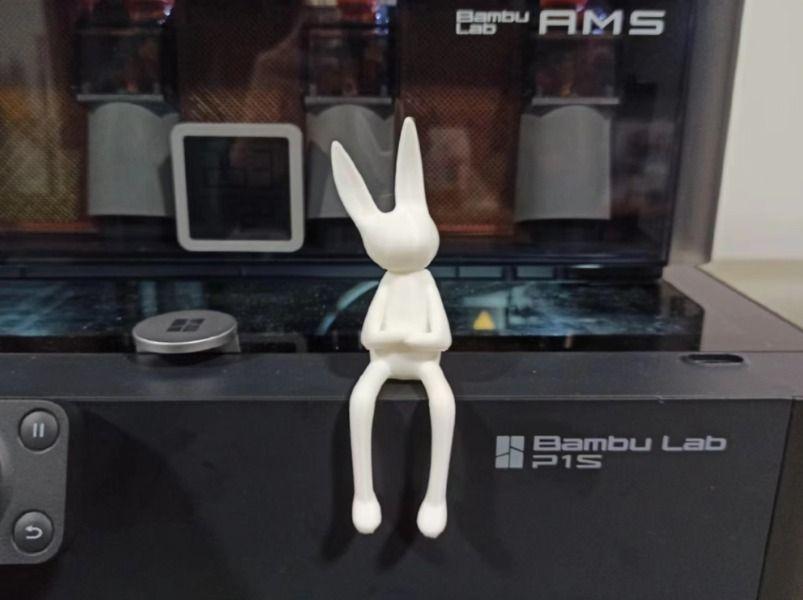 Figura Decorativa de Conejo de Pascua sentado-2