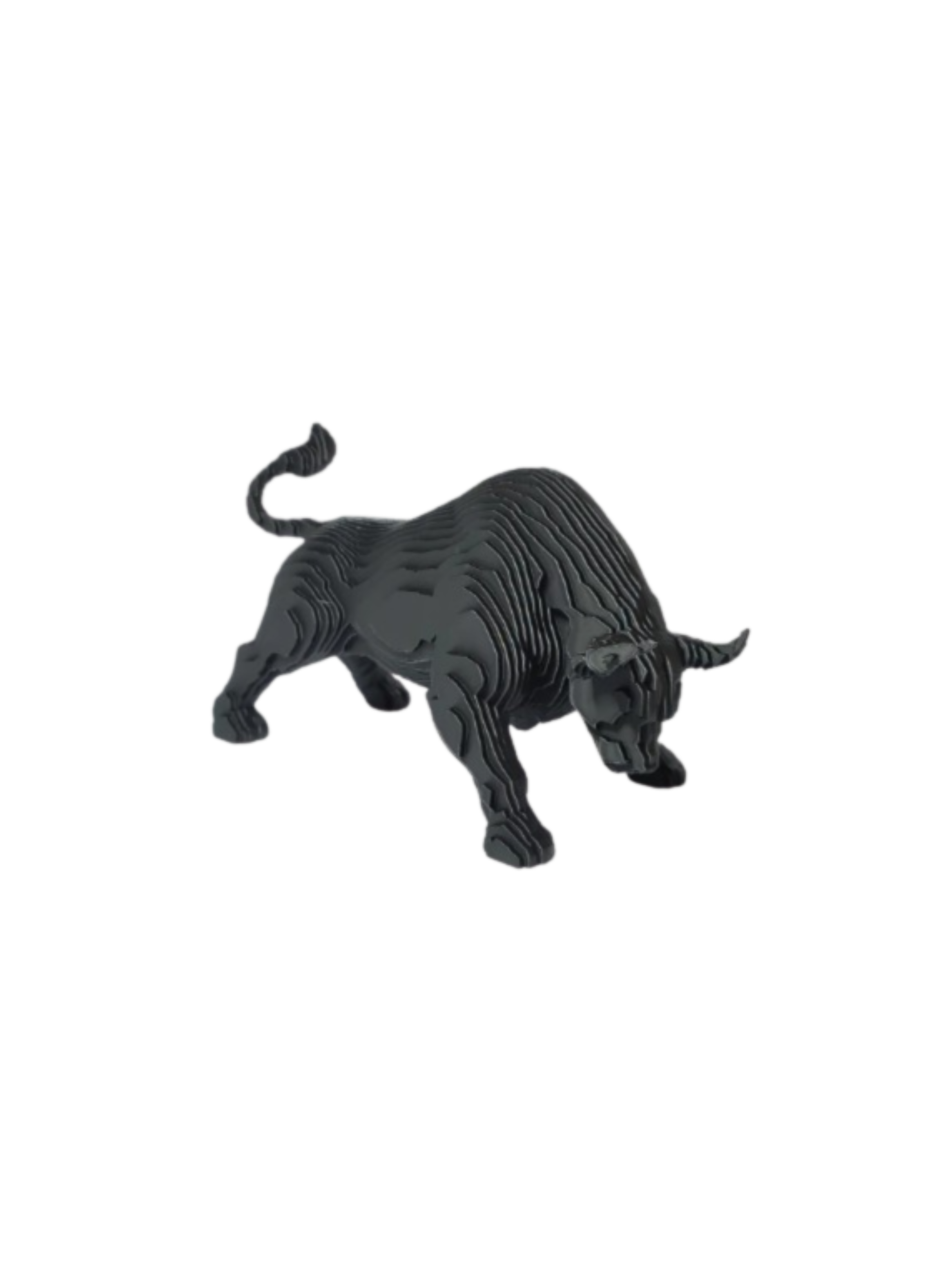 Figura decorativa Toro Negro-2
