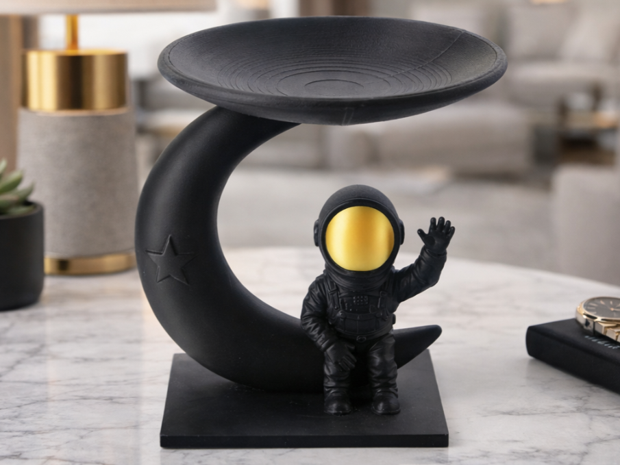 Bandeja de Luna de Astronauta-2