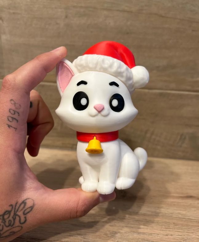 Adorno - Gatito Navideño-2