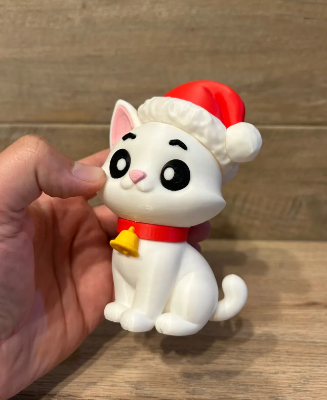 Adorno - Gatito Navideño-3