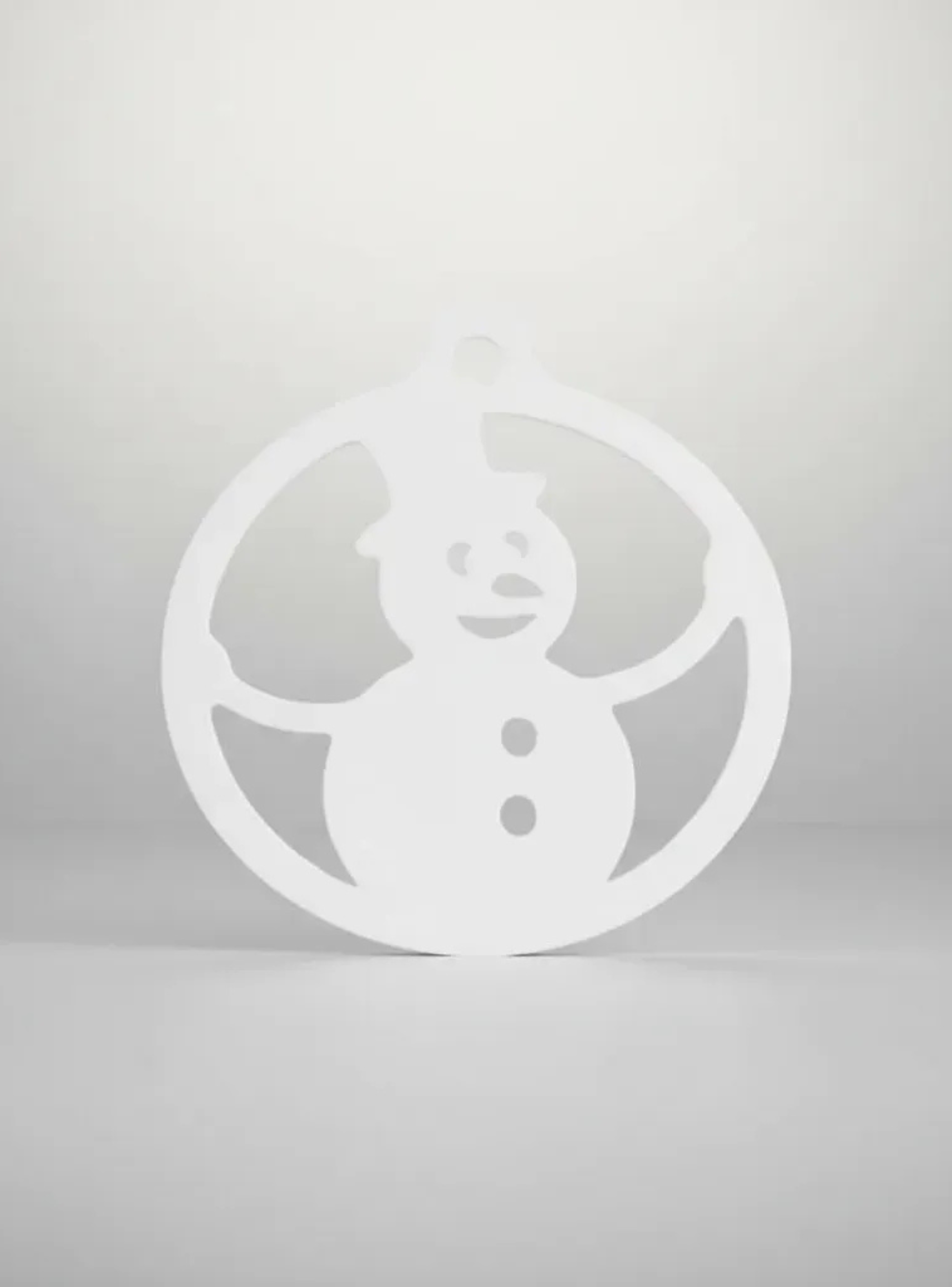 Adorno muñeco de nieve de decoración navideña-0