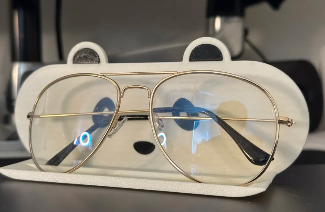 Porta Lentes - Oso Panda-1
