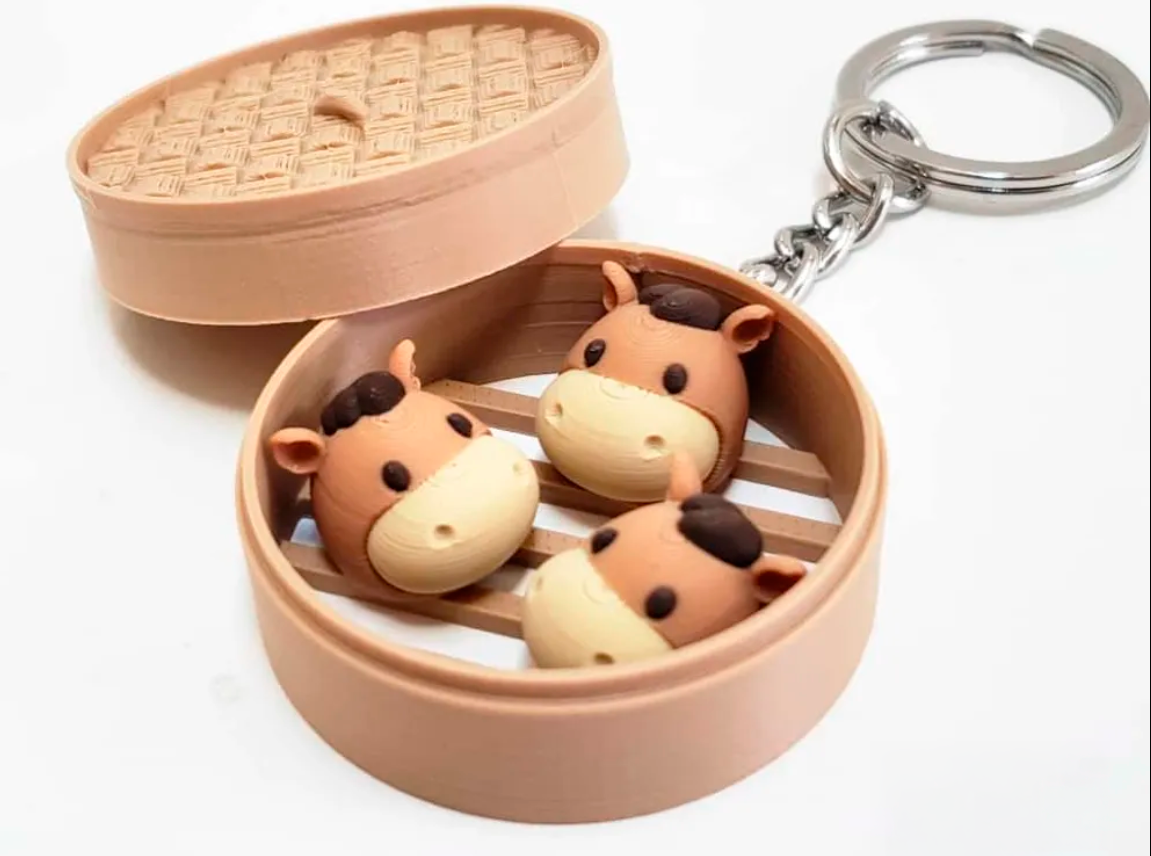 Llavero de panecillos de Caballos-2