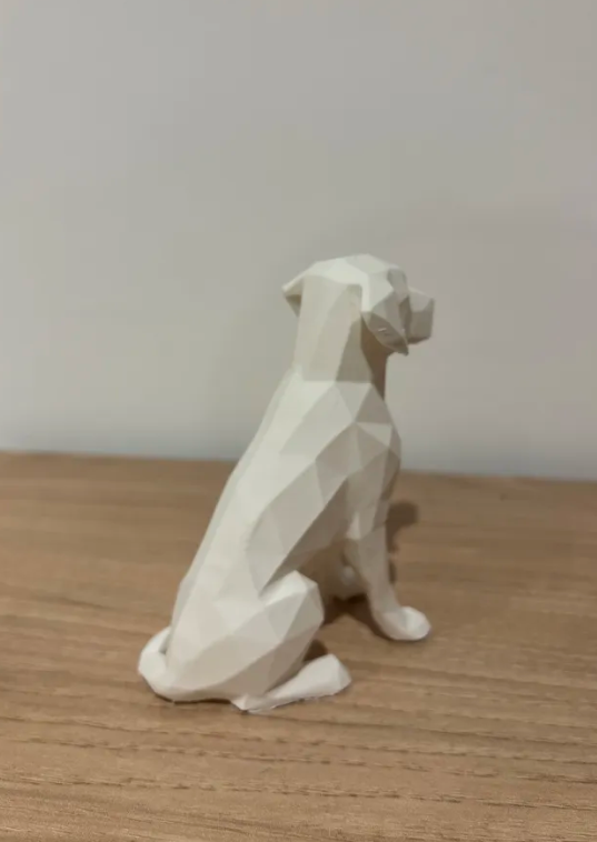 Estatua perro minimalista-2