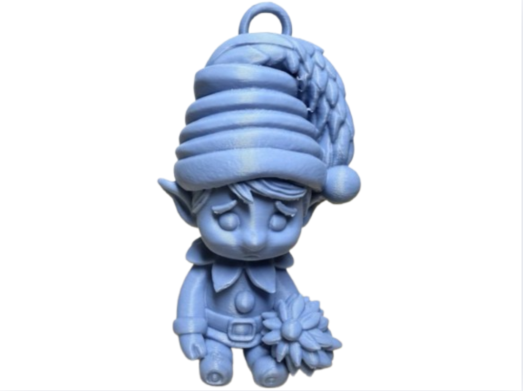 Adorno para árbol de navidad- Elfo Triste-0