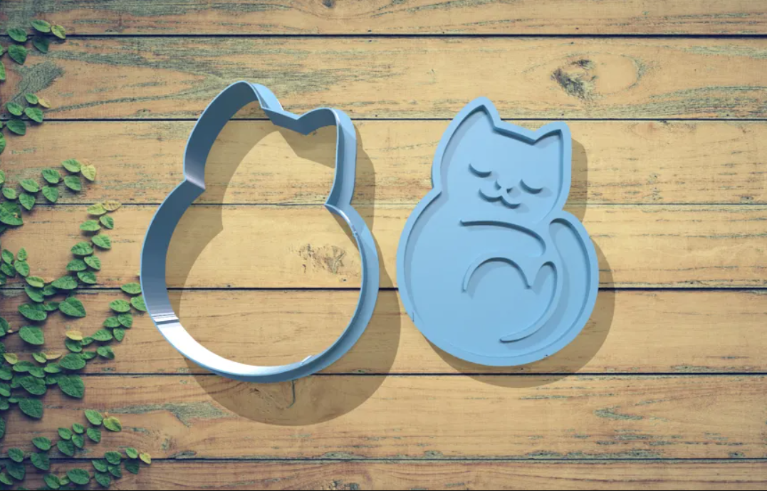 Cortador de galleta - Gatos (pack 4 un)-2