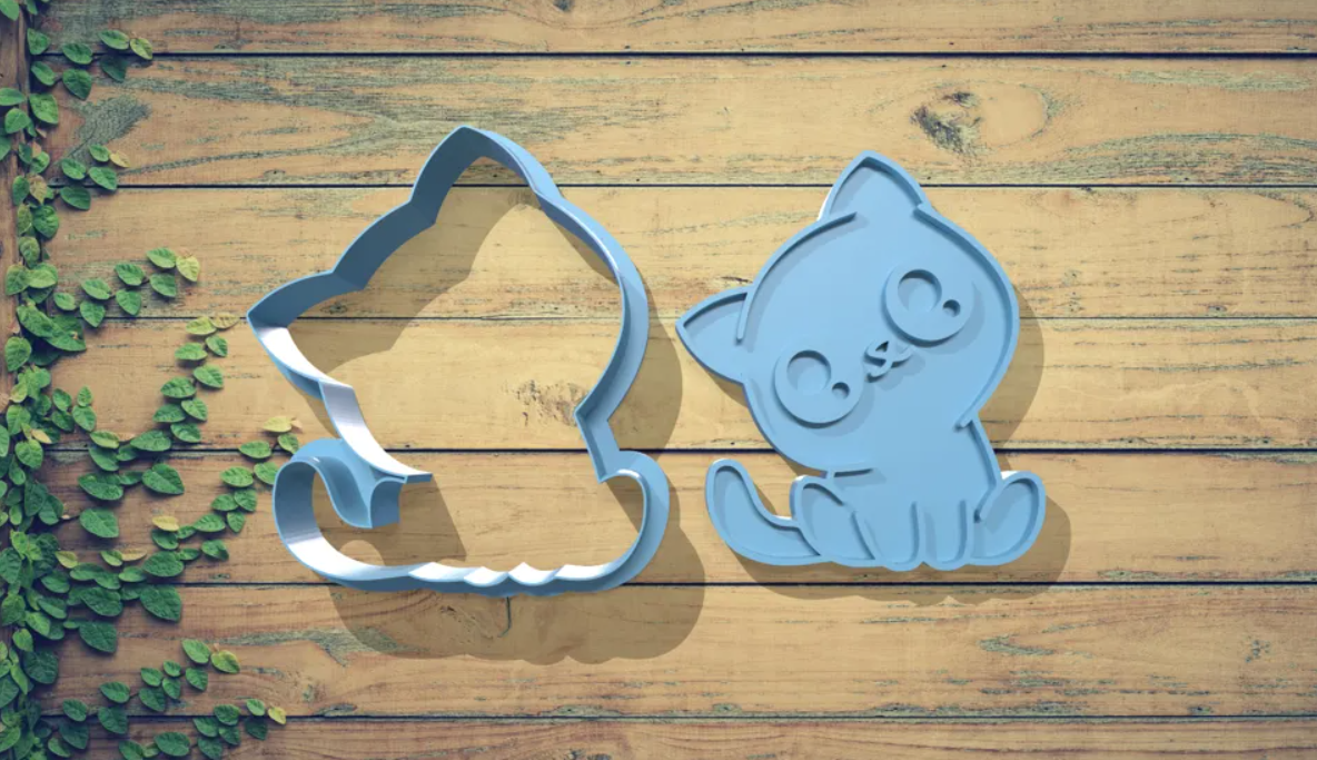 Cortador de galleta - Gatos (pack 4 un)-3