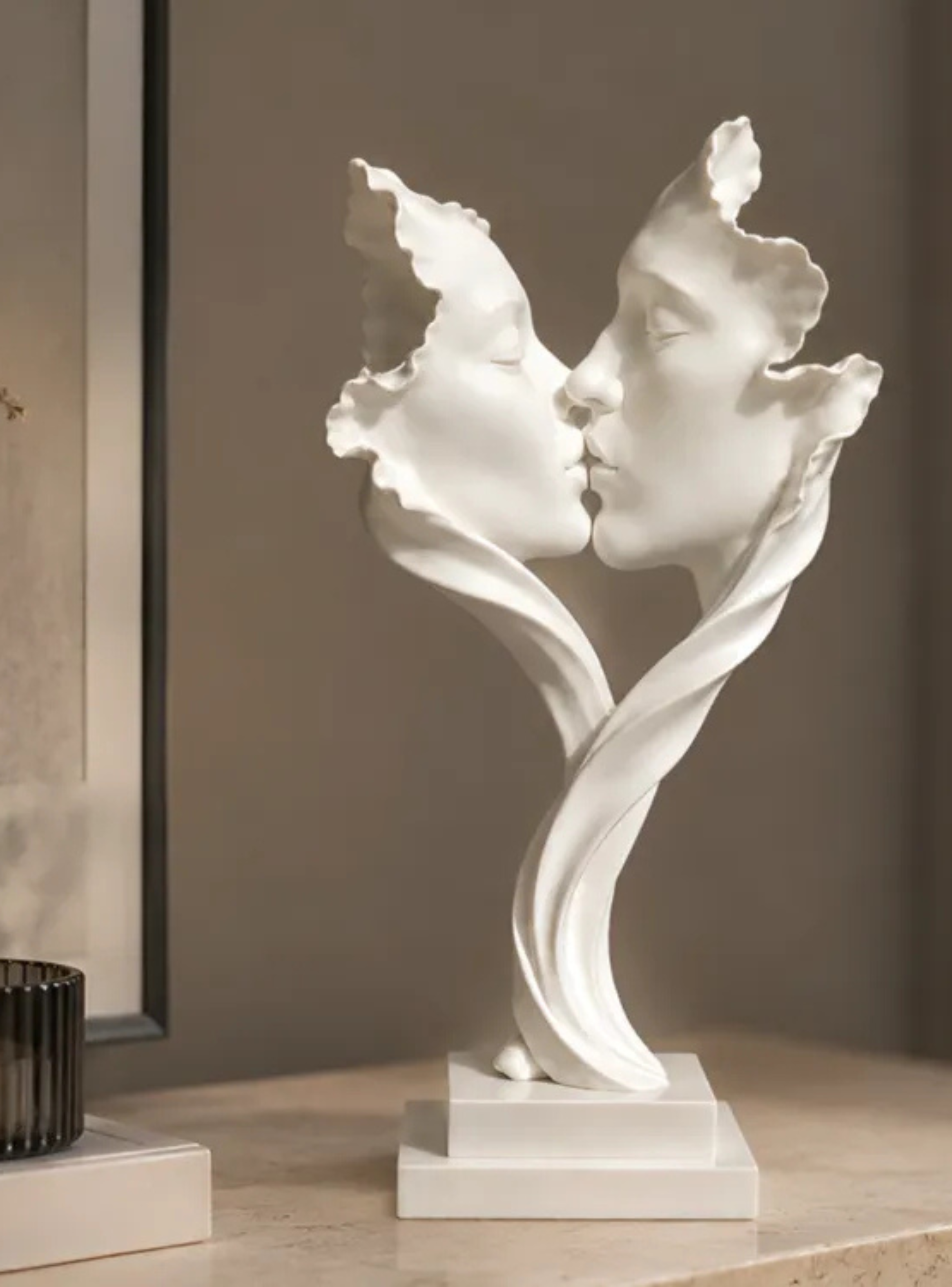 Escultura Elegante Prints Patro - Beso Florecido-4