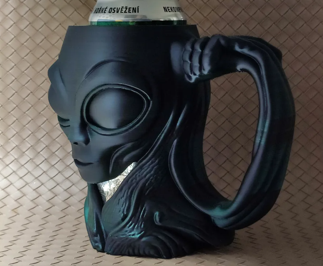 Soporte Lata - Diseño Alien-3