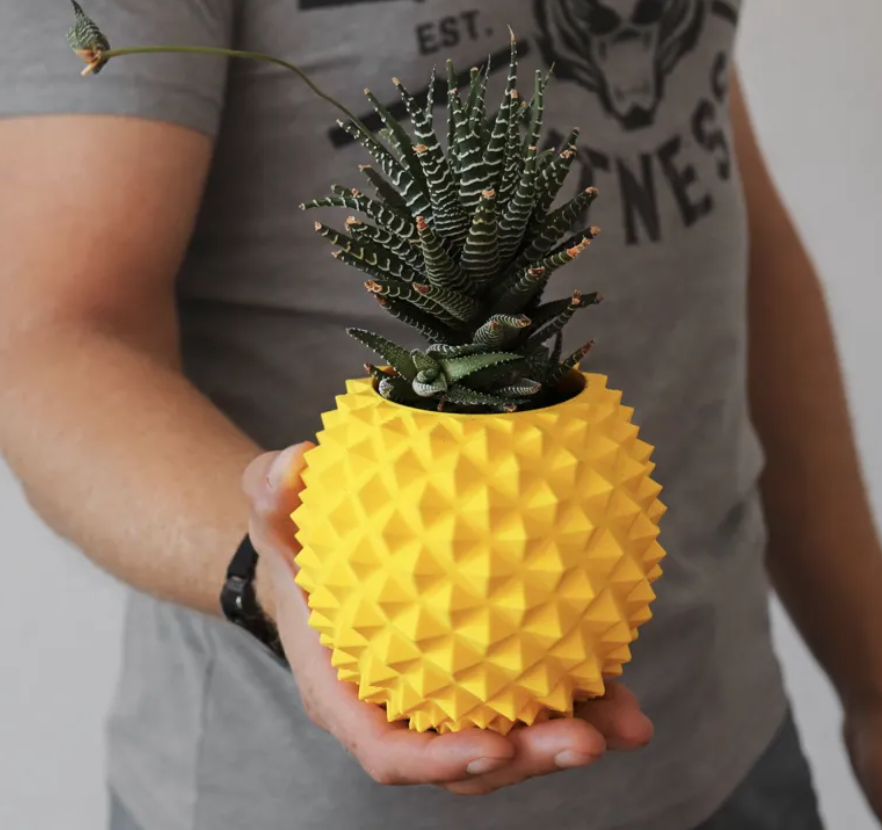 Macetero diseño piña-2