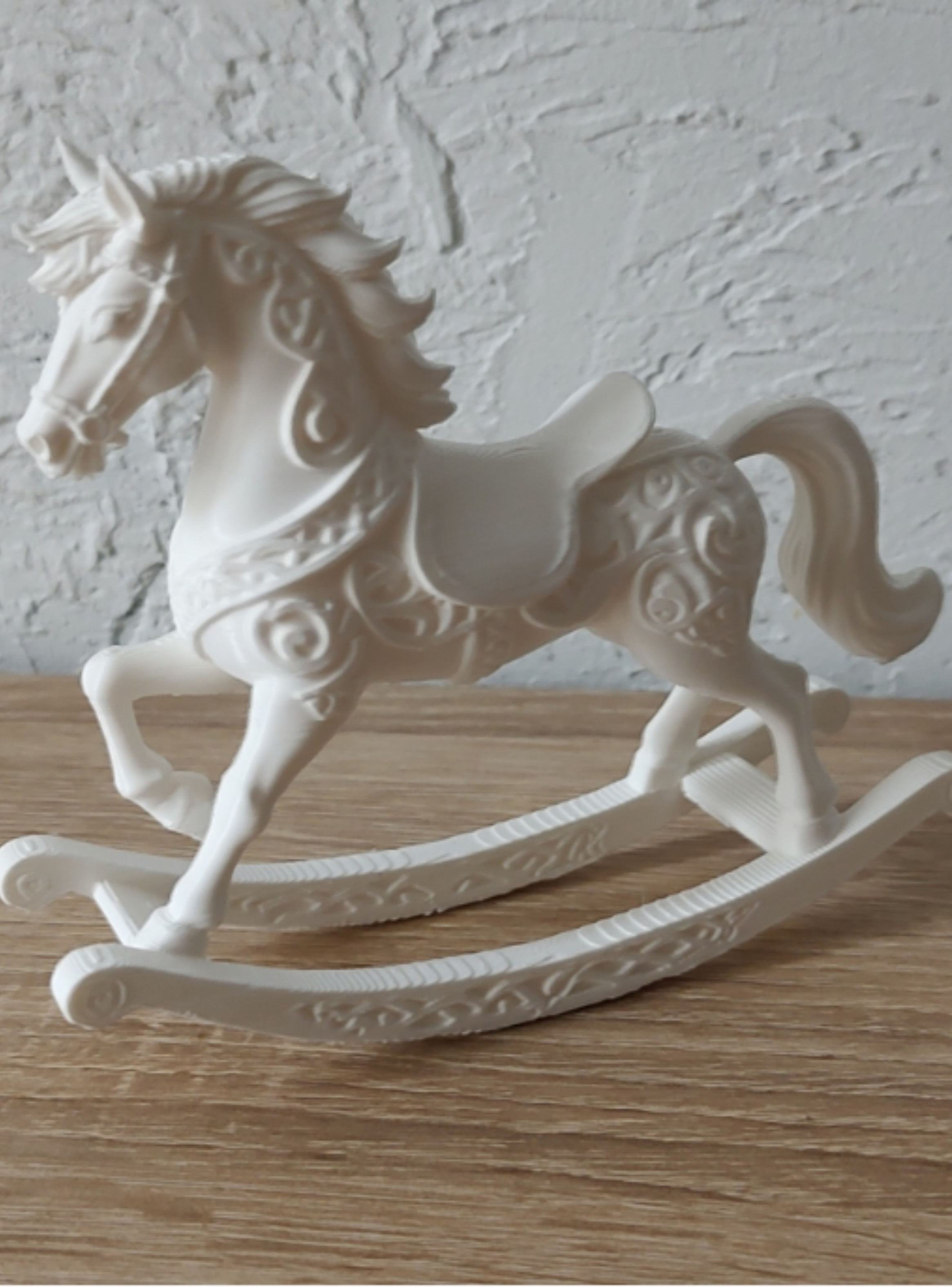 Adorno Navideño- Caballo Mecedor de Navidad-1