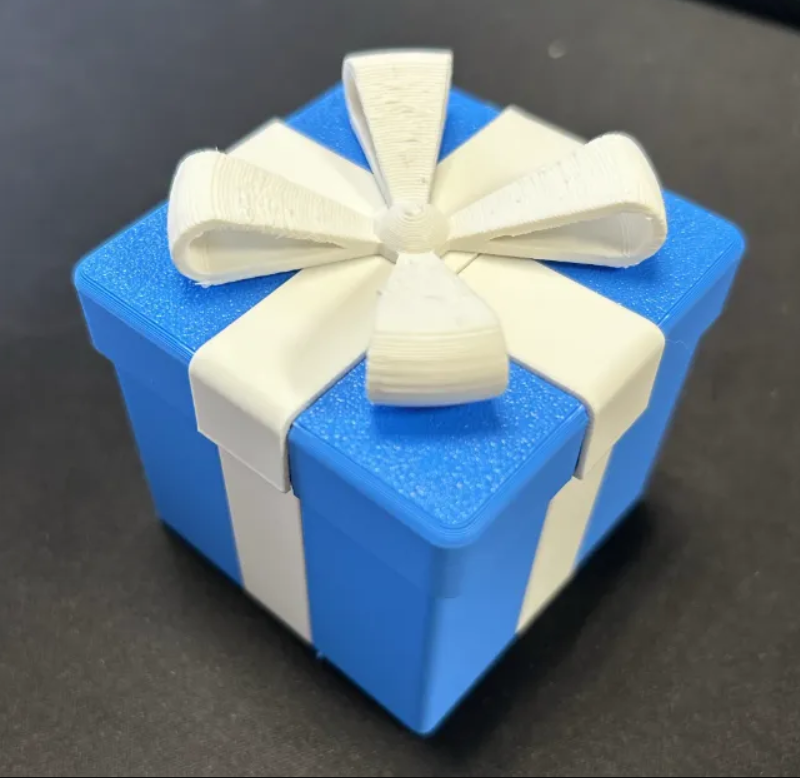 Decoración navidad - Caja de regalo-3