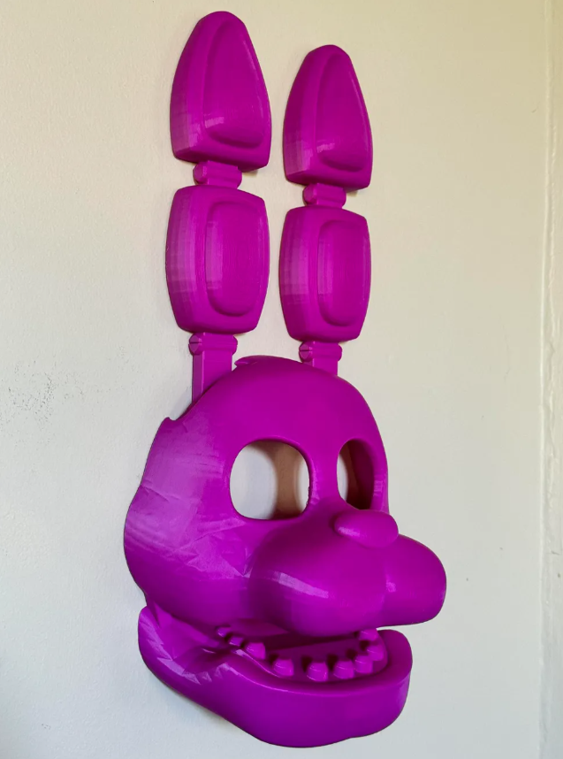 Decoración Máscara de Bonnie para pared - Fnaf-2