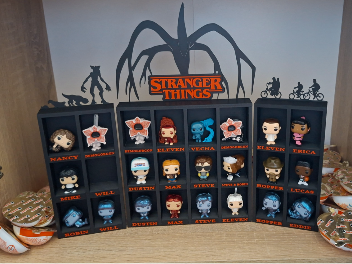Soporte Stranger Things - Kinder Toy Complete-2