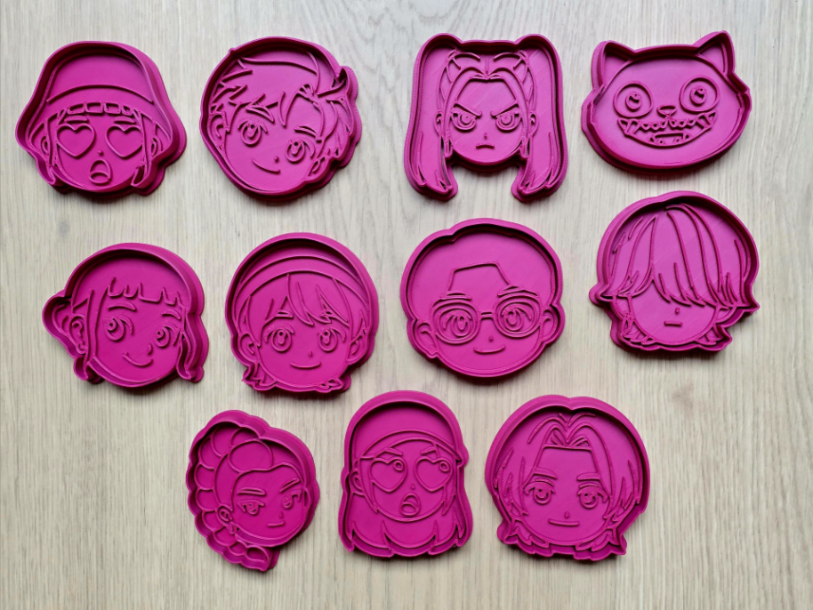 Cortador de Galletas Grandes de  Huntrix y Saja Boys-3