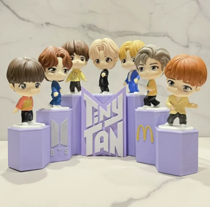 Soporte de Tiny Tan BTS (para set cajita feliz)-2