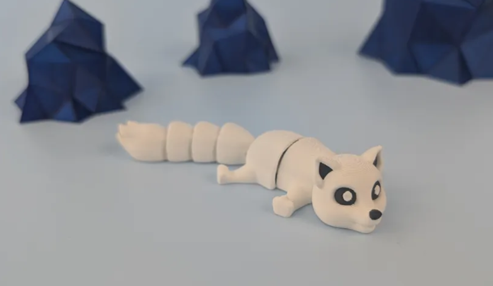 Figura articulado - Zorro Ártico-2