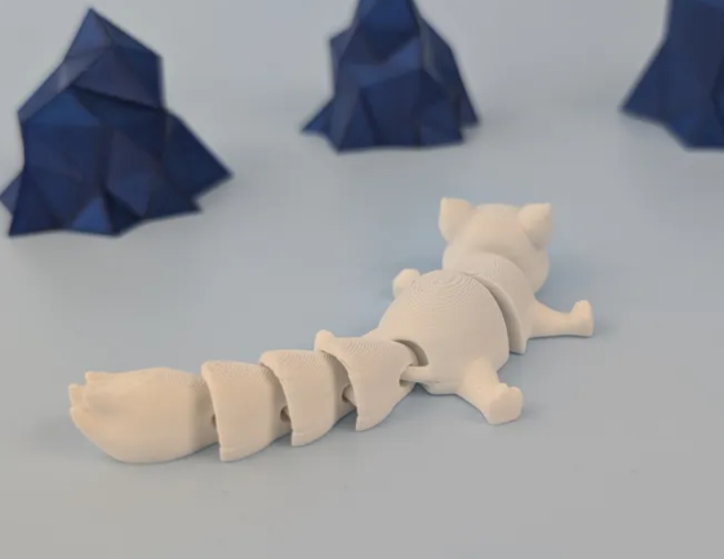 Figura articulado - Zorro Ártico-3