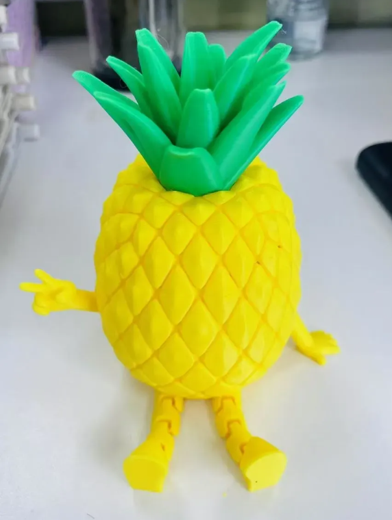 Portalápices escritorio - Diseño Piña-2