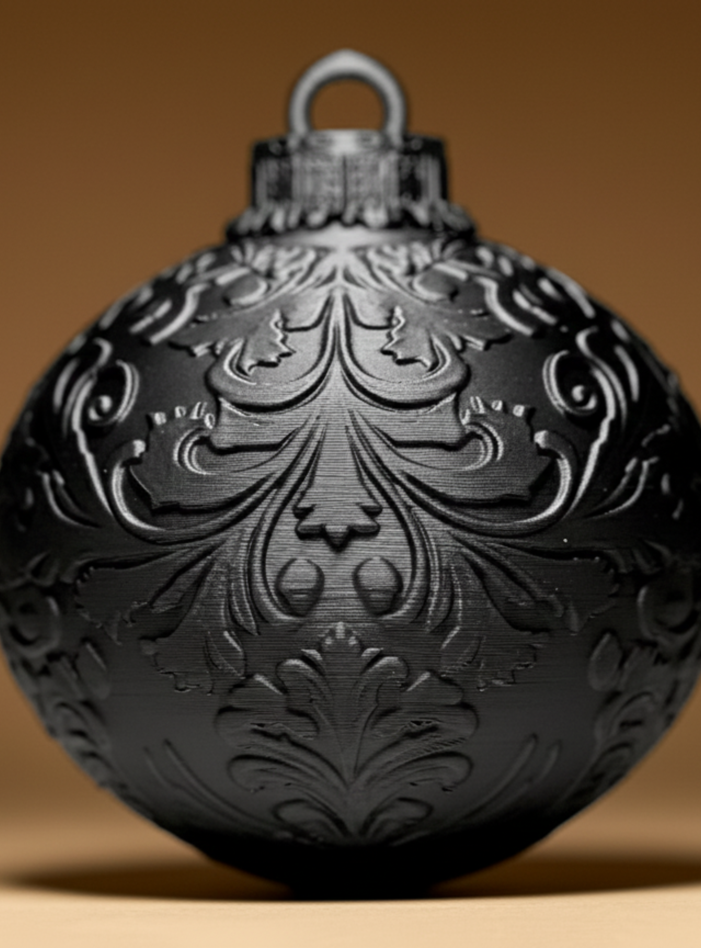 Esfera Decorativa - Relieve Clásico Navidad-1
