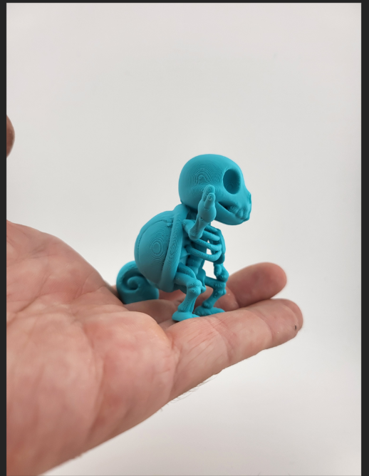 Squirtle Skeleton Figure Pokemon cura horror-2
