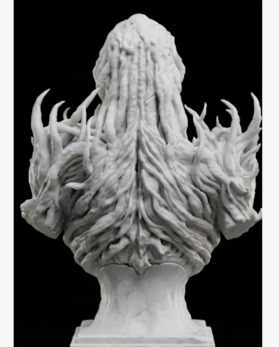 Figura Decoración- Escultura Busto de Vecna-3