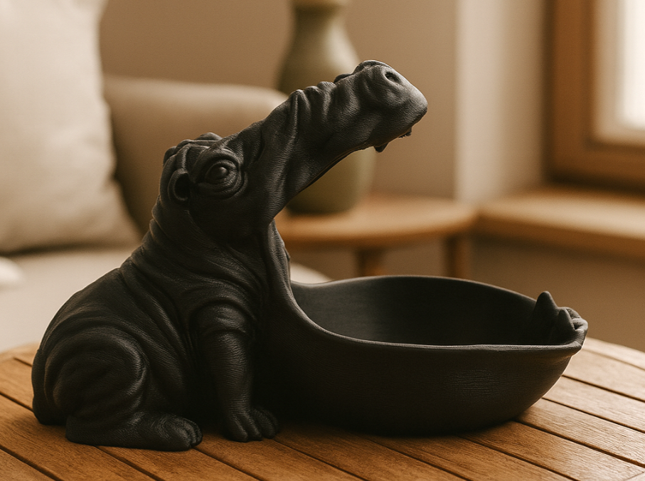 Bowl de Hipopótamo Moderno-2