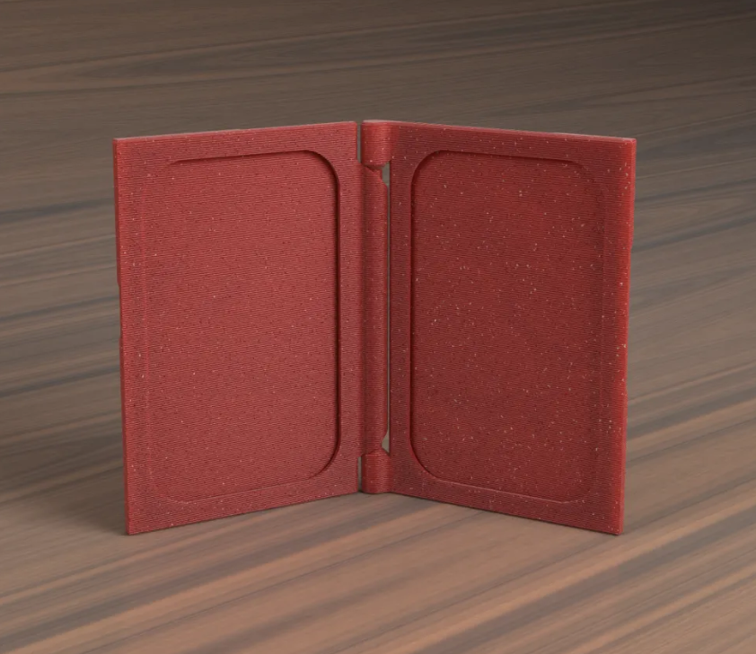 Marco con bisagras para fotos instax - San Valentín-2