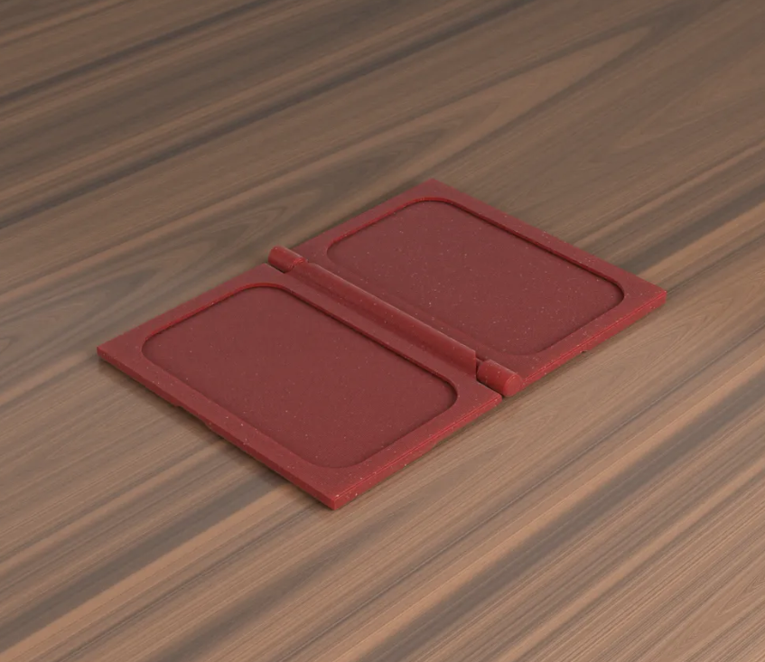 Marco con bisagras para fotos instax - San Valentín-3