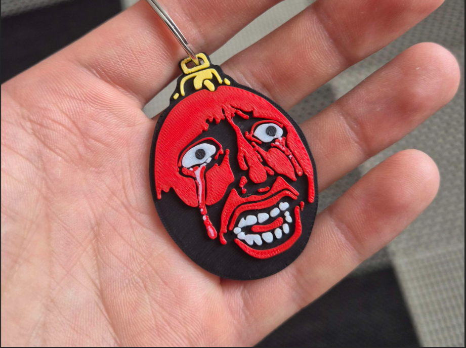 Llavero De Behelit Rojo-2