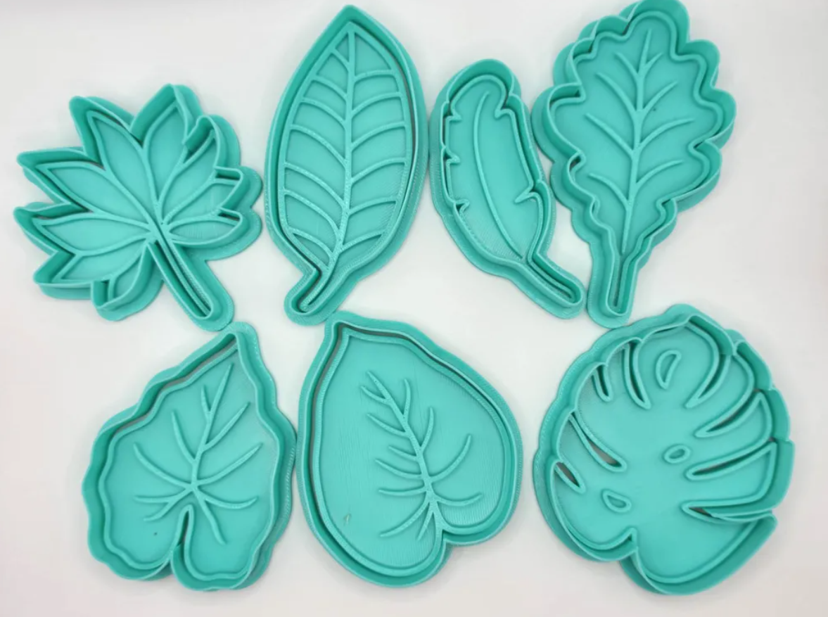Cortador de galletas - Hojas (pack 6 un)-2