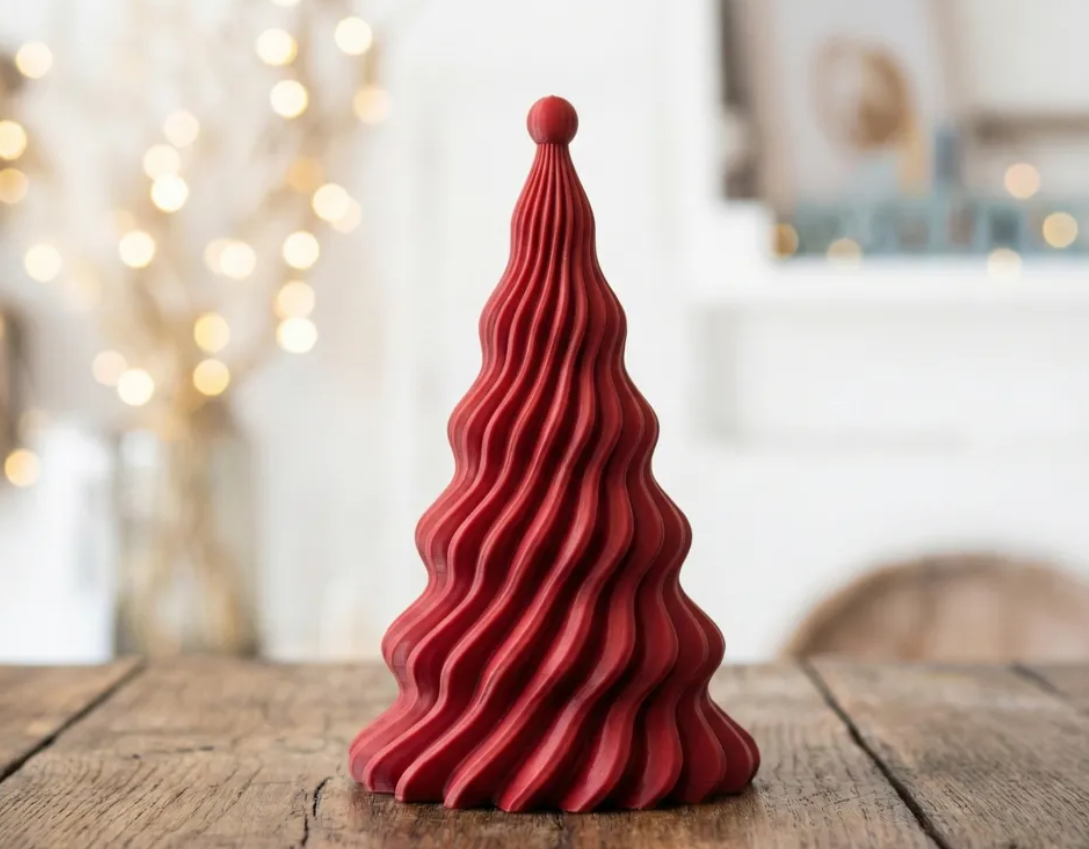 Adorno navidad - Árbol espiral -2