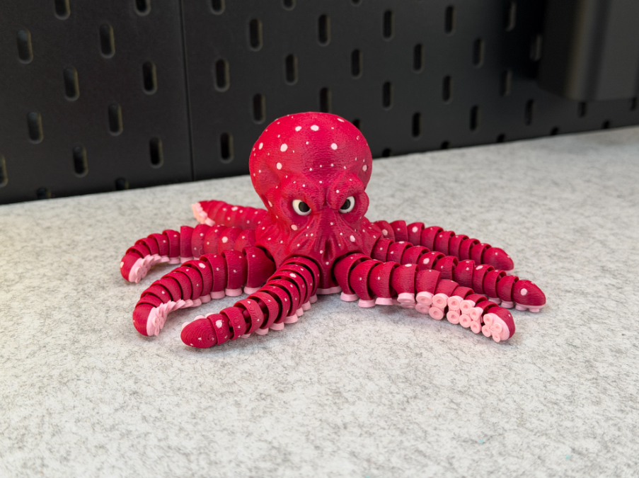 Figura Decoración - Pulpo Articulado-3