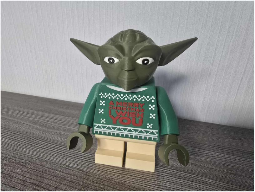 Yoda Edición Navideña - Figura navideña-3