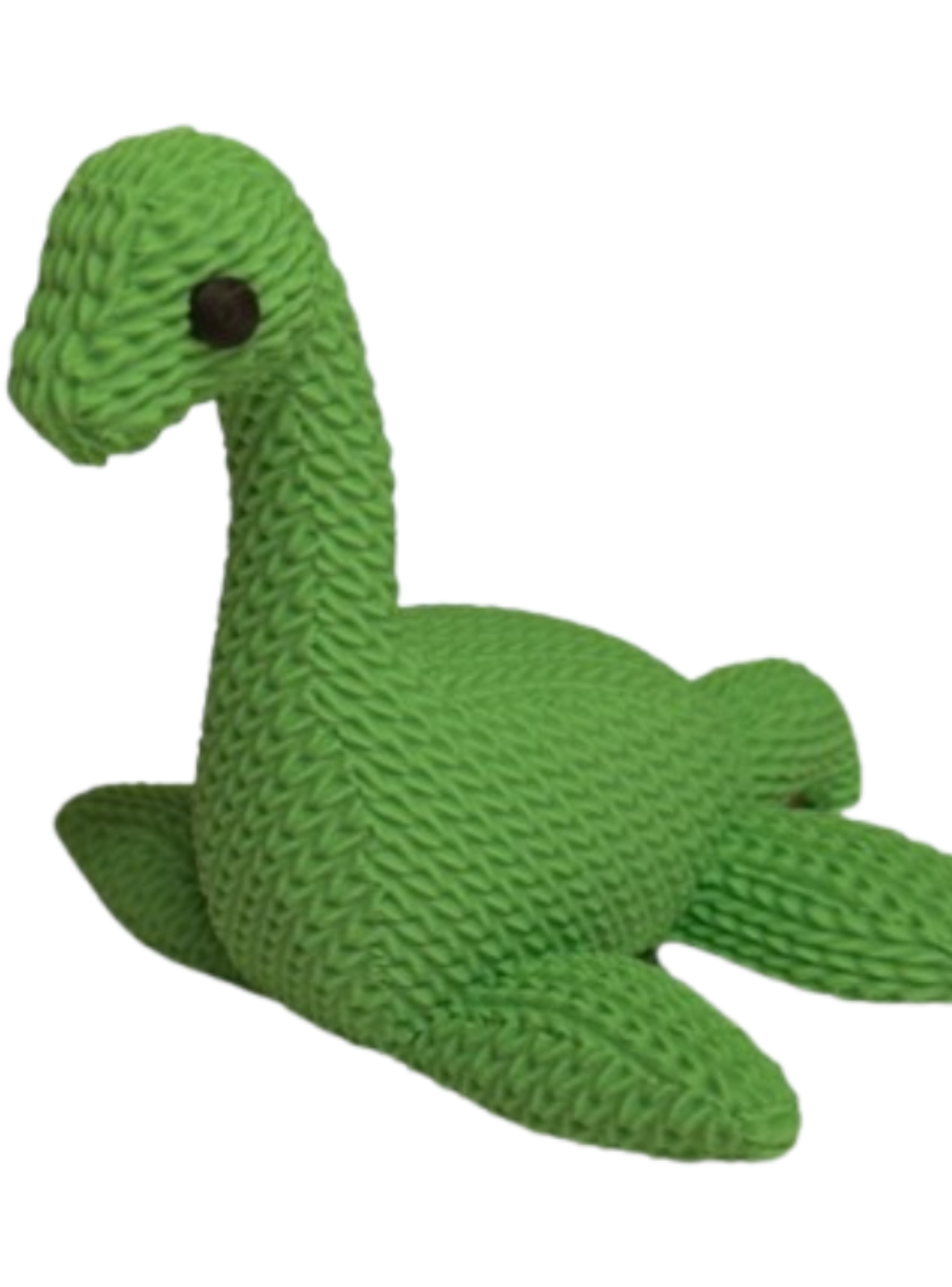 Figura Decoración- Monstruo del Lago Ness Tejido-0