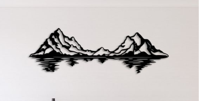 Decoración de Pared- Reflejo de la Cordillera-2