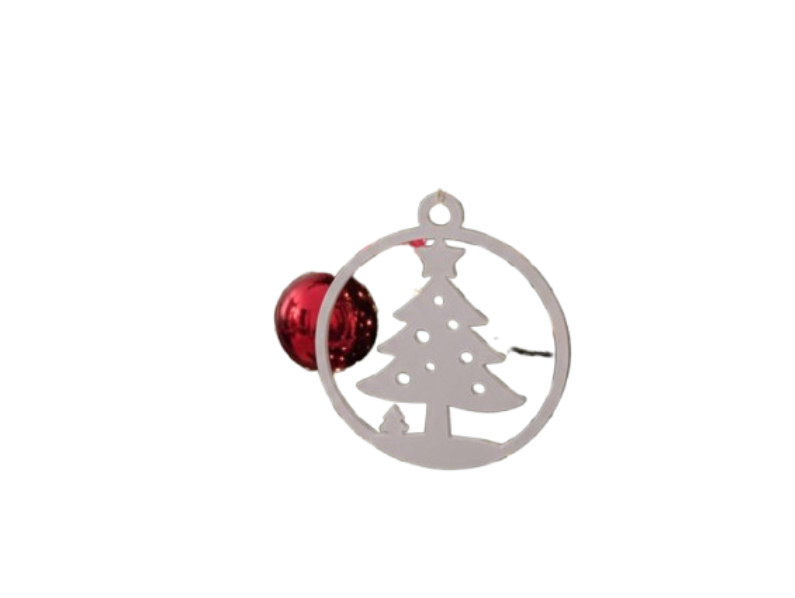 Adorno de árbol de Navidad – Decoración navideña sencilla-1