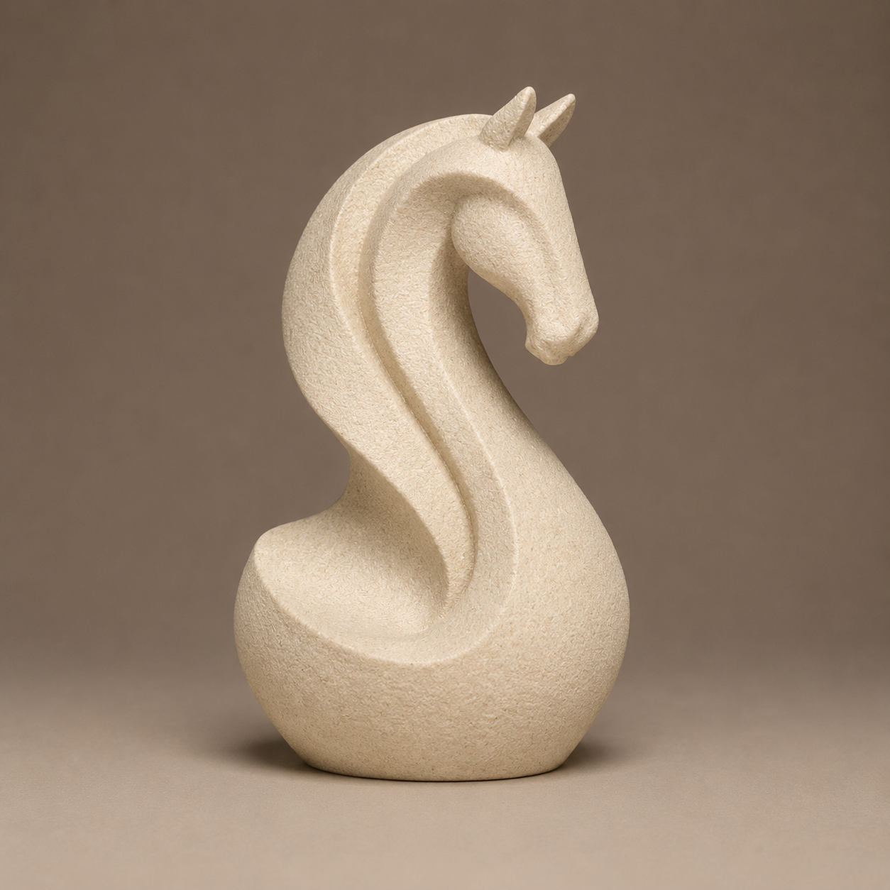 Decoraci n Figuras Minimalistas Caballo Beige-2